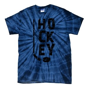 Ice Hockey Player Tie-Dye T-Shirt