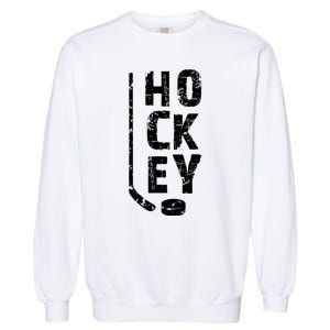 Ice Hockey Player Garment-Dyed Sweatshirt