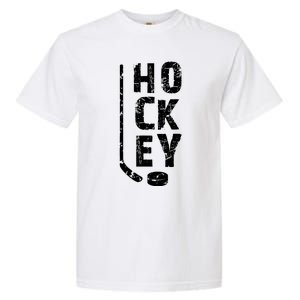 Ice Hockey Player Garment-Dyed Heavyweight T-Shirt