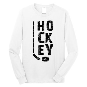 Ice Hockey Player Long Sleeve Shirt