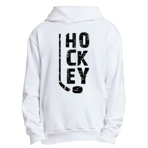 Ice Hockey Player Urban Pullover Hoodie