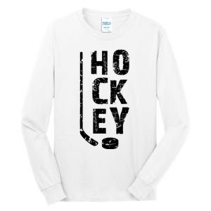 Ice Hockey Player Tall Long Sleeve T-Shirt