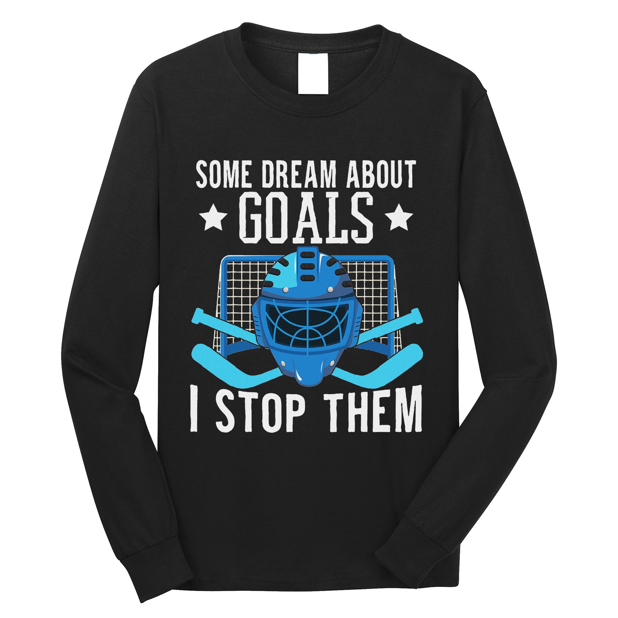 Ice Hockey Player Ice Hockey Goalie Long Sleeve Shirt