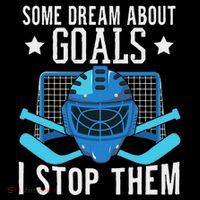 Ice Hockey Player Ice Hockey Goalie Tall T-Shirt