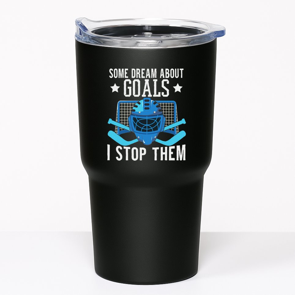 Ice Hockey Player Ice Hockey Goalie Tumbler
