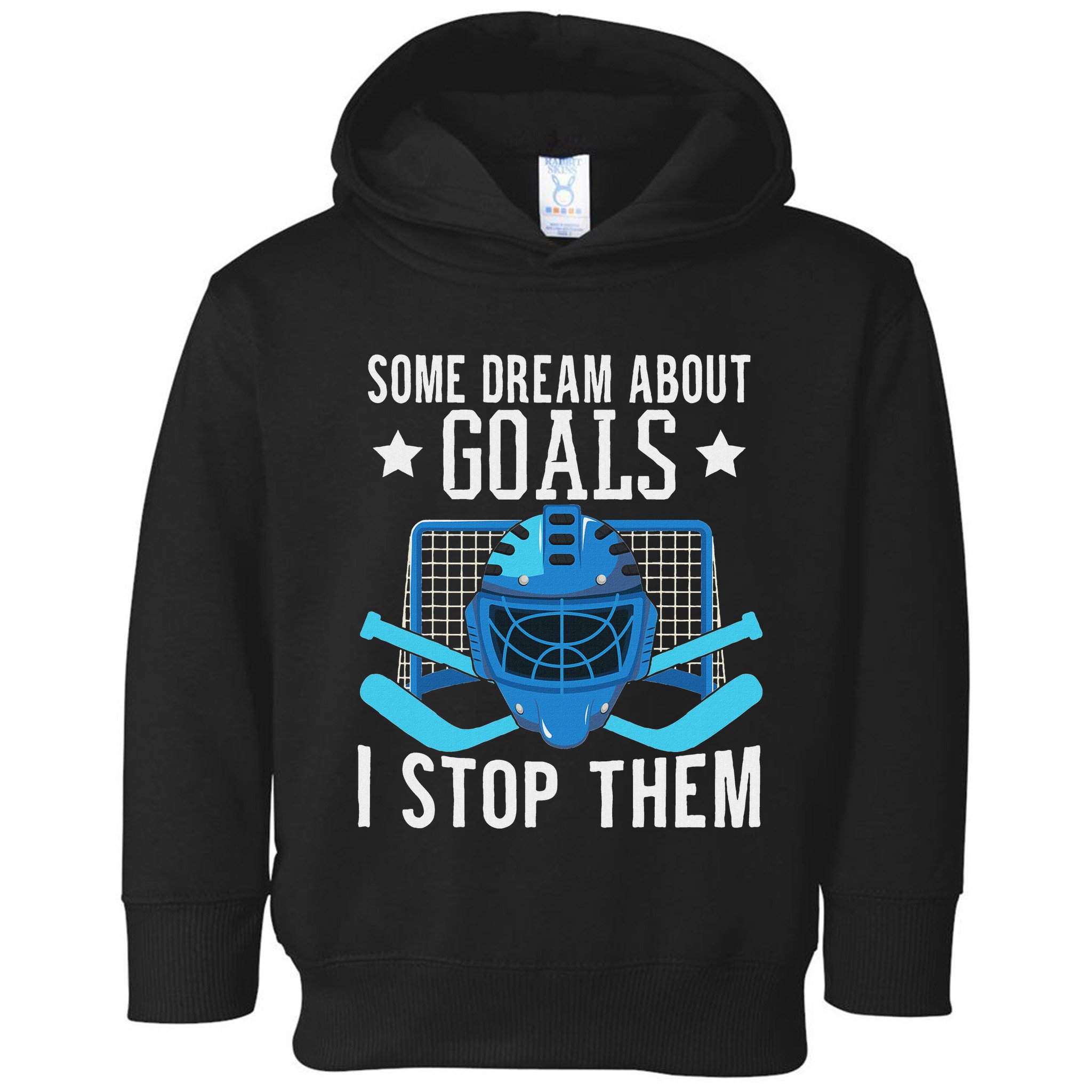 Ice Hockey Player Ice Hockey Goalie Toddler Hoodie