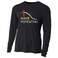 I Have Potential Science Vintage Teacher Chemist Tee Cooling Performance Long Sleeve Crew