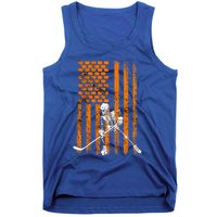 Ice Hockey Player Fan Gift Skeleton Halloween Gift Cute Gift Tank Top