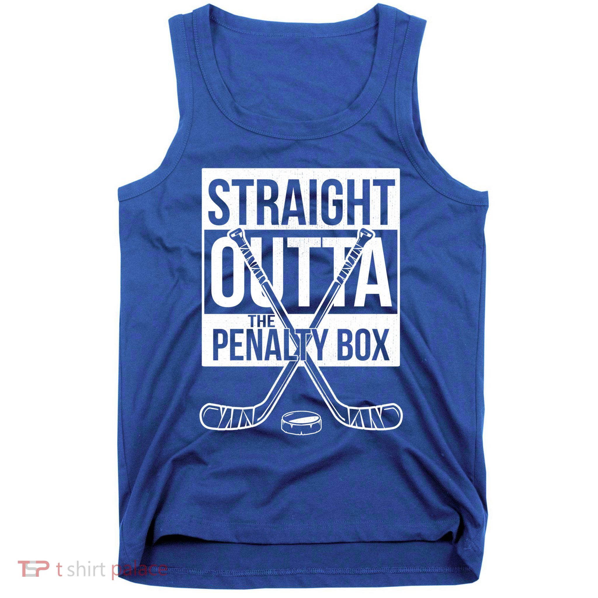 Ice Hockey Player Gift Straight Outta The Penalty Box Gift Tank Top