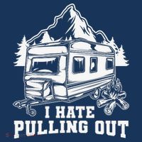 I Hate Pulling Out Funny Camping Vintage Retro Infant Baby Jersey Bodysuit