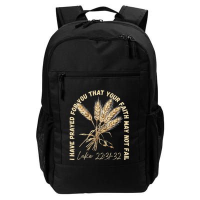 I Have Prayed For You Luke 2231 32 Faith Backpack