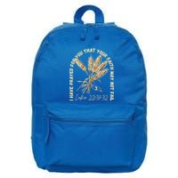 I Have Prayed For You Luke 2231 32 Faith 16 in Basic Backpack