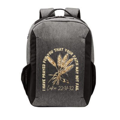 I Have Prayed For You Luke 2231 32 Faith Vector Backpack