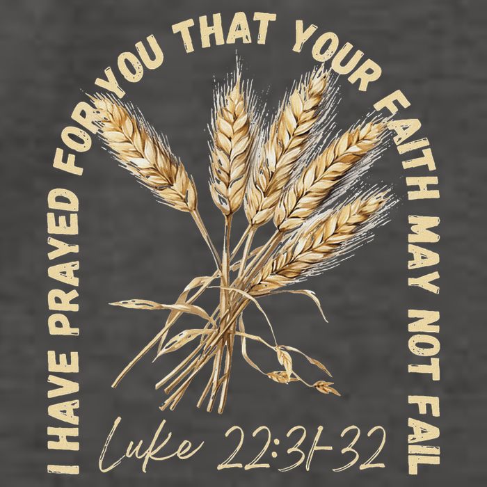 I Have Prayed For You Luke 2231 32 Faith Vector Backpack
