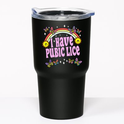 I Have Pubic Lice Funny Retro Offensive Inappropriate Meme Tumbler