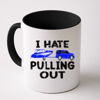 I Hate Pulling Out Retro Boating Boat Captain Gift Mug