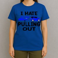 I Hate Pulling Out Retro Boating Boat Captain Gift T-Shirt
