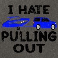 I Hate Pulling Out Retro Boating Boat Captain Gift Cotton Canvas Backpack