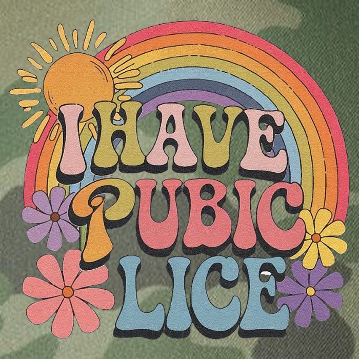 I Have Pubic Lice Funny Retro Offensive Inappropriate Meme Legacy Tie Dye Trucker Hat