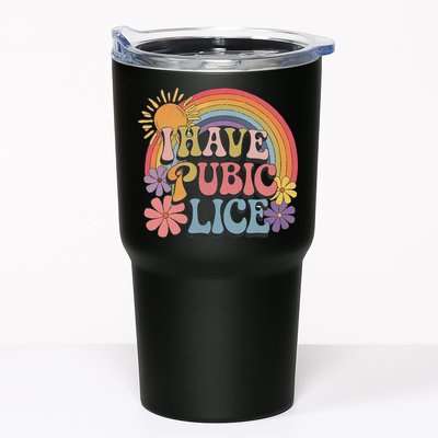 I Have Pubic Lice Funny Retro Offensive Inappropriate Meme Tumbler