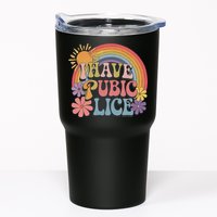 I Have Pubic Lice Funny Retro Offensive Inappropriate Meme Tumbler