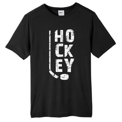 Ice Hockey Player Gift Tall Fusion ChromaSoft Performance T-Shirt