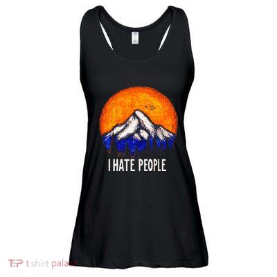I Hate People Ladies Essential Flowy Tank