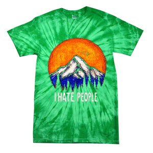 I Hate People Tie-Dye T-Shirt