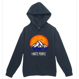 I Hate People Urban Pullover Hoodie