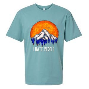 I Hate People Sueded Cloud Jersey T-Shirt