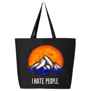 I Hate People 25L Jumbo Tote