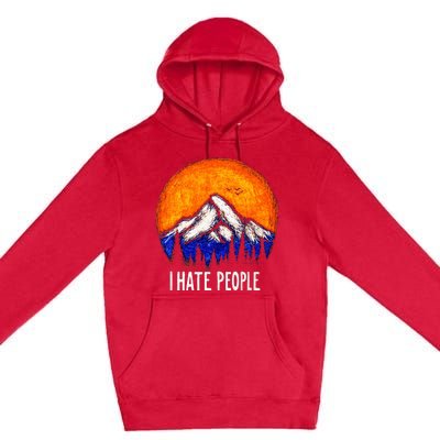 I Hate People Premium Pullover Hoodie