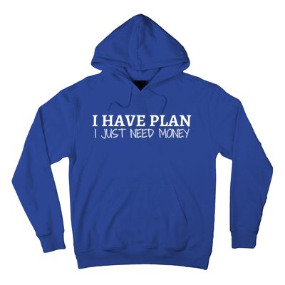 I Have Plan I Just Need Money Funny Gamer Rdr2 Funny Gift Hoodie