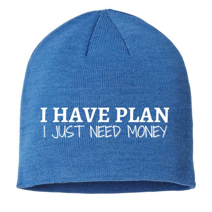 I Have Plan I Just Need Money Funny Gamer Rdr2 Funny Gift Sustainable Beanie