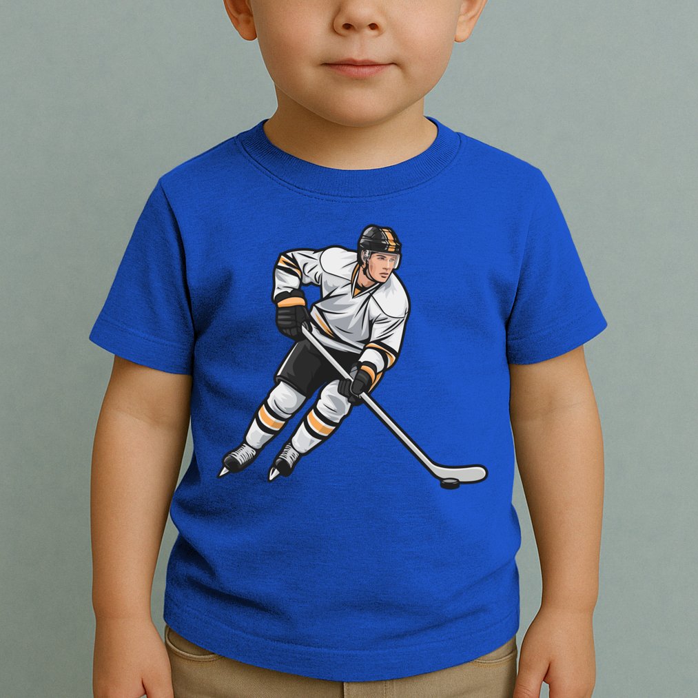 Ice Hockey Player Game Day Gift Dults Cute Gift Toddler T-Shirt