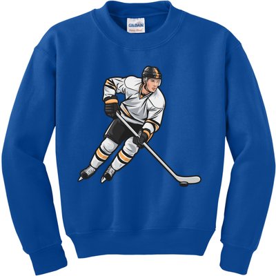 Ice Hockey Player Game Day Gift Dults Cute Gift Kids Sweatshirt