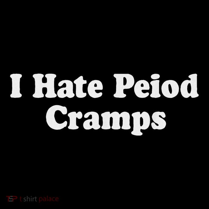 I Hate Period Cramps Feminine 7-Panel Snapback Hat