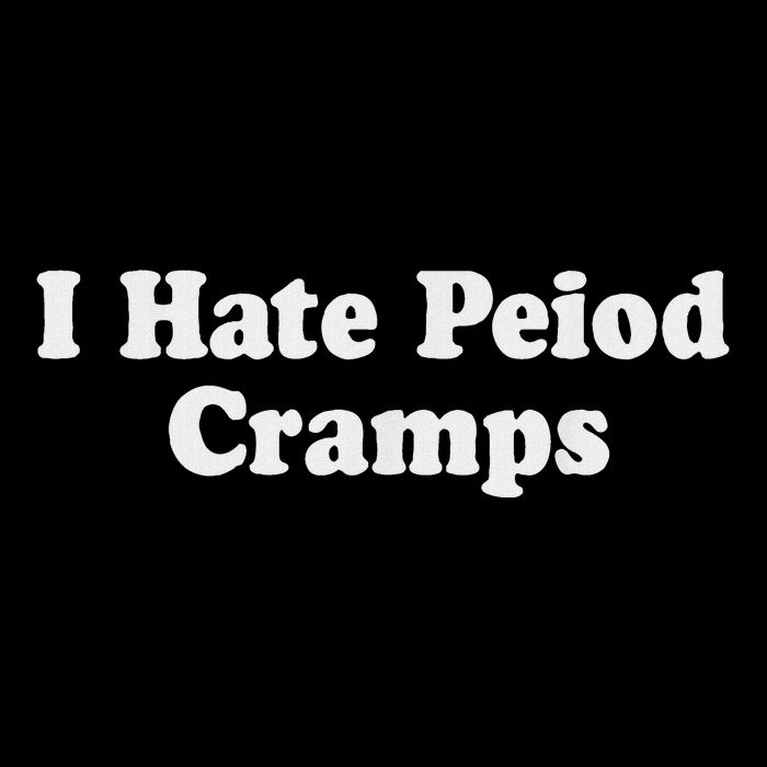 I Hate Period Cramps Feminine Drawstring Bag