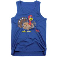 Ice Hockey Player Turkey Day Funny Thanksgiving Sport Gift Tank Top