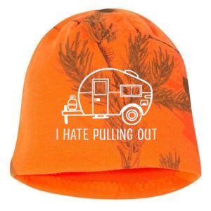 I Hate Pulling Out Boating Boat Captain Kati - Camo Knit Beanie