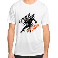 Ice Hockey Players Walk On Water Cool Gift Superpower Gift Adult ChromaSoft Performance T-Shirt