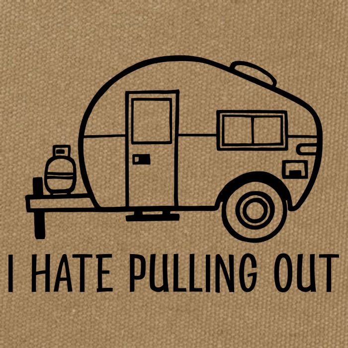 I Hate Pulling Out Boating Boat Captain Cotton Canvas Backpack