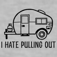 I Hate Pulling Out Boating Boat Captain Ladies PosiCharge Tri-Blend Wicking Tank