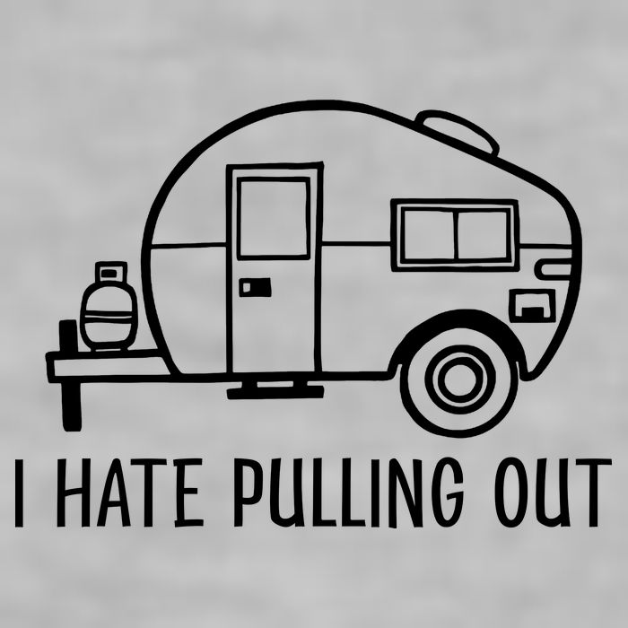 I Hate Pulling Out Boating Boat Captain Ladies PosiCharge Tri-Blend Wicking Tank