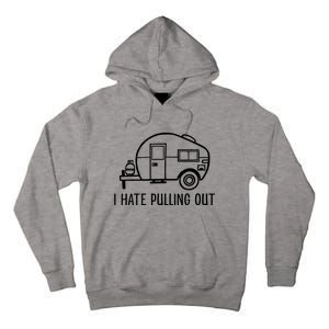 I Hate Pulling Out Boating Boat Captain Tall Hoodie