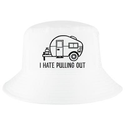 I Hate Pulling Out Boating Boat Captain Cool Comfort Performance Bucket Hat