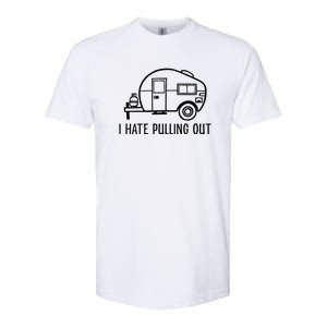 I Hate Pulling Out Boating Boat Captain Softstyle CVC T-Shirt