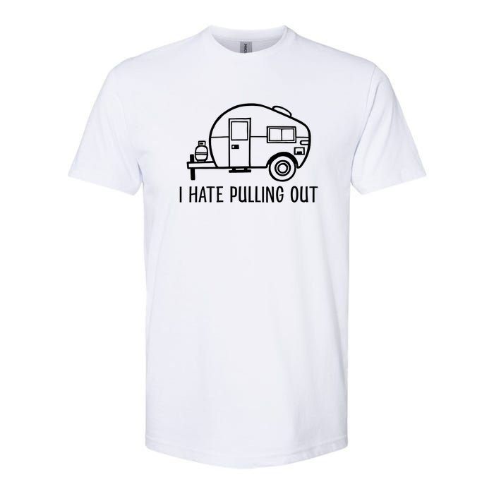 I Hate Pulling Out Boating Boat Captain Softstyle CVC T-Shirt