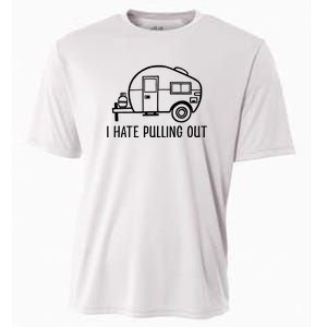 I Hate Pulling Out Boating Boat Captain Cooling Performance Crew T-Shirt