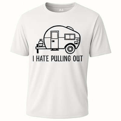 I Hate Pulling Out Boating Boat Captain Performance Shirt